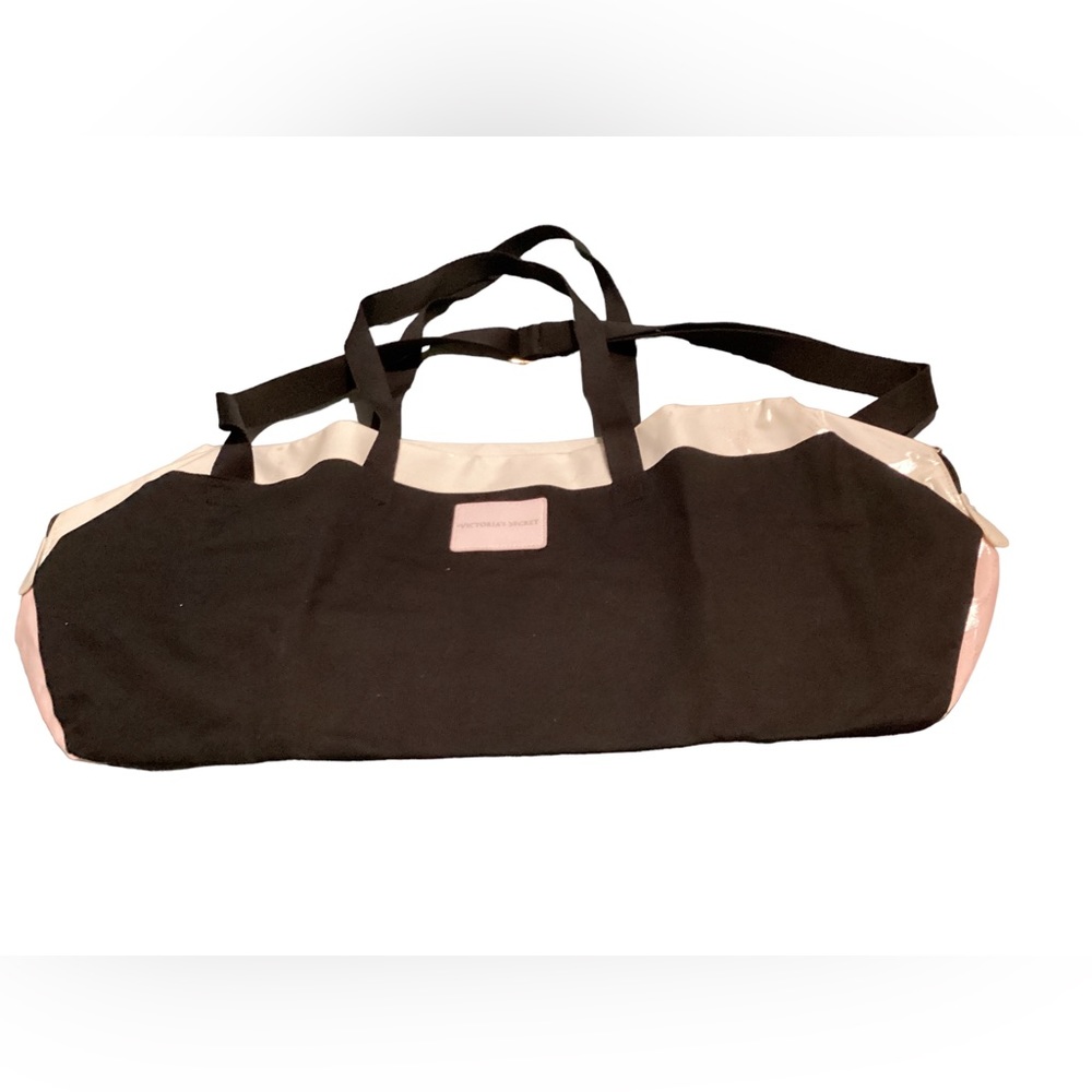 Victoria’s Secret Black/Pink/White Travel/ Duffel Bag